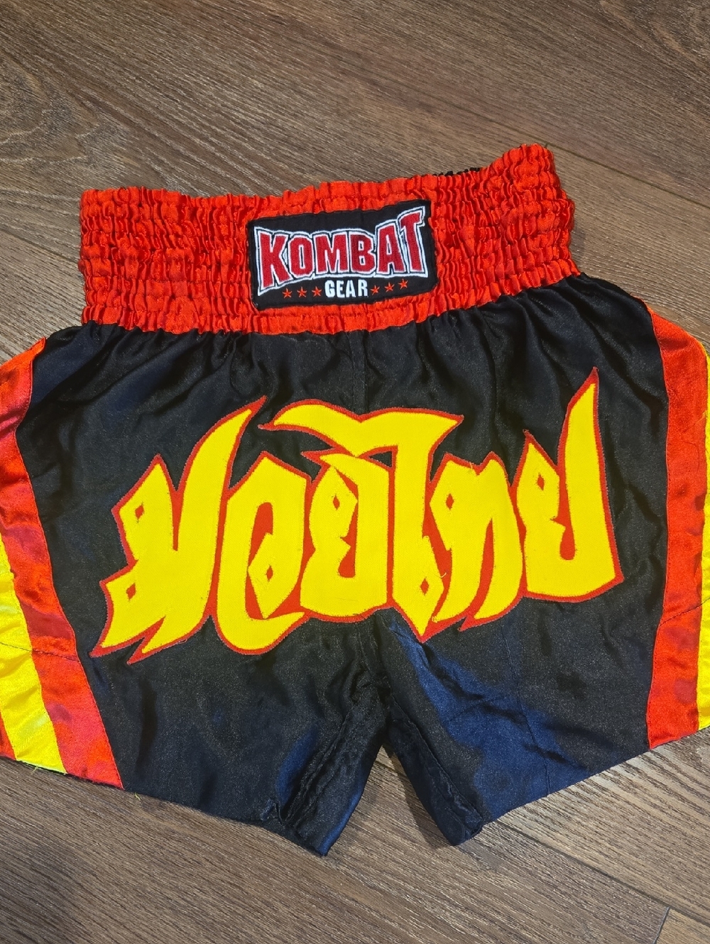 UNISEX KOMBAT GEAR BOXING SHORTS...SIZE XL... #7955